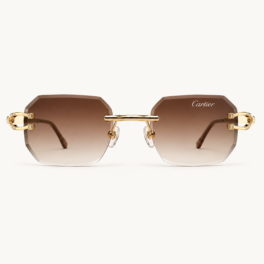 CARTIER – Octagon Brown Gradient Model C