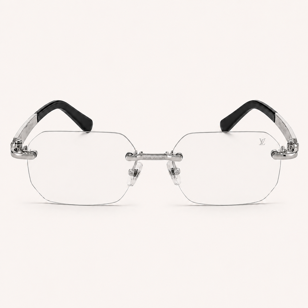LOUIS VUITTON – Rimless Photochromic Dark Blue