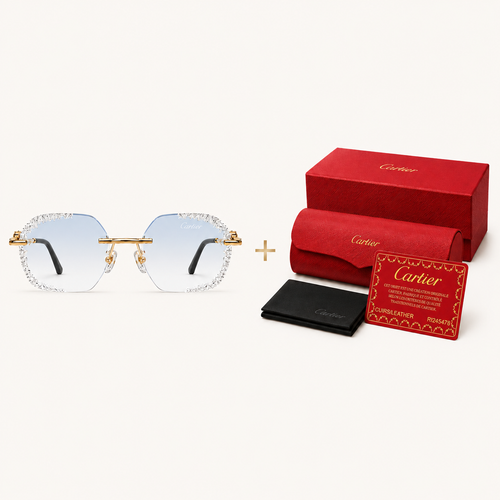 CARTIER – Diamond cut Soft Blue Special