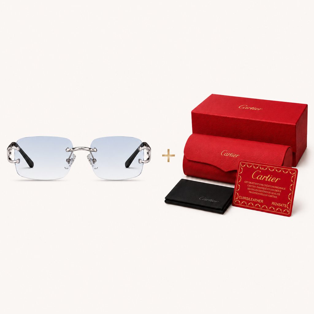 CARTIER – Rimless Ice Blue Model C