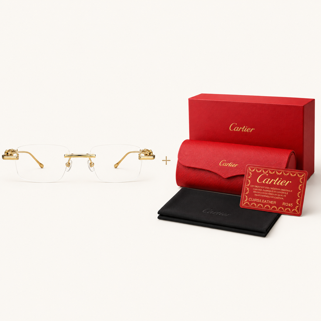 CARTIER – Panthère Clear Gold