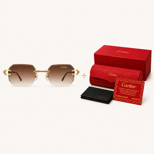 CARTIER – Octagon Brown Gradient Model C